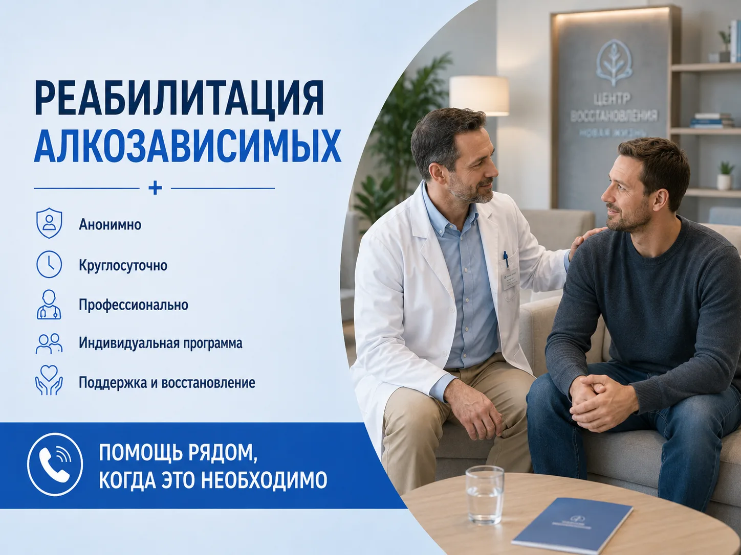 Реабилитация алкозависимых